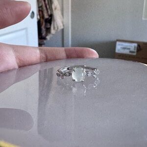 Jade Silver Ring